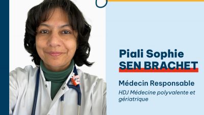 Bienvenue au Dr Piali Sen-Brachet