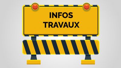 Travaux au RDC du 23/09/2019 au 25/10/2019